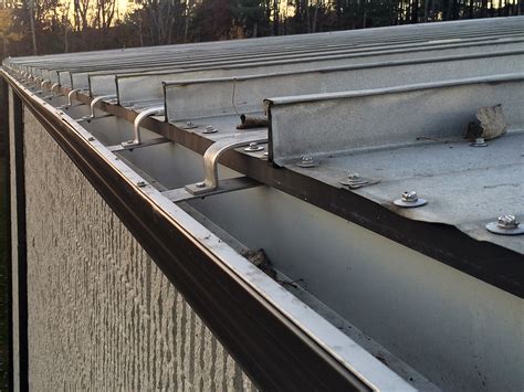 industrial building gutters and downspouts